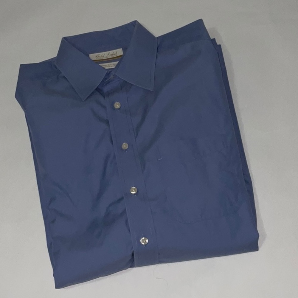 Men's Blue Dress Shirt